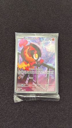 Single pokemon card with dividers and code card