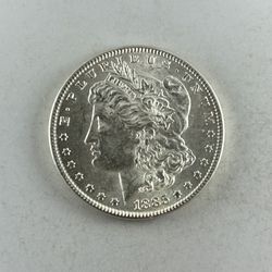 1885 Morgan Silver Dollar -- AWESOME UNCIRCULATED COIN!