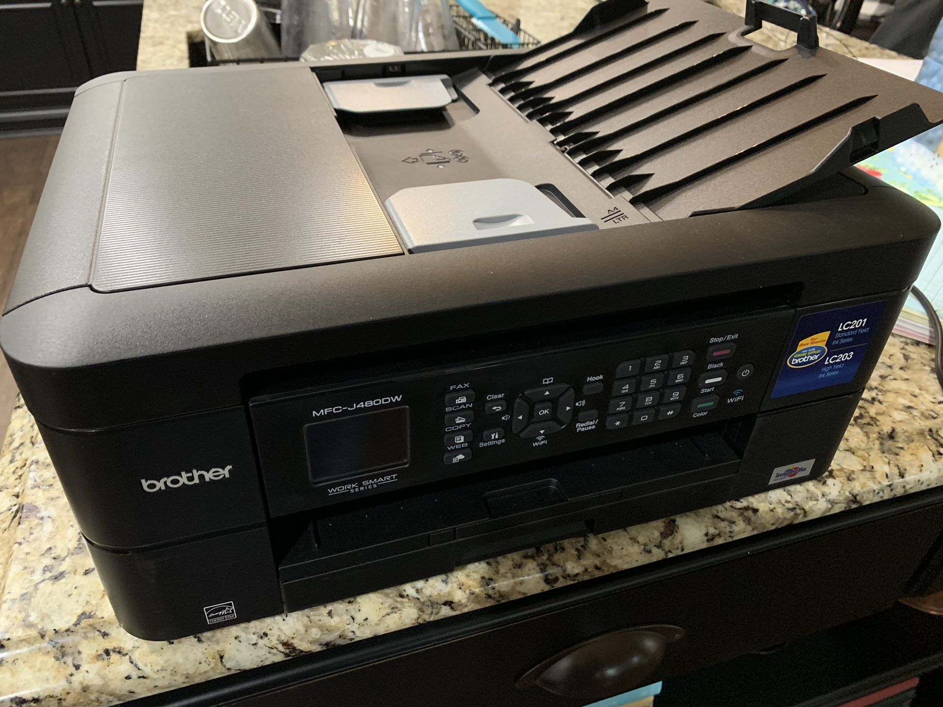 Brother MFC-J4800DW wireless printer