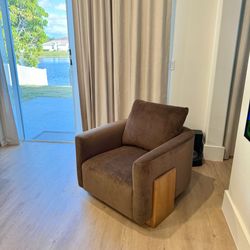 New Brown Accent Chair