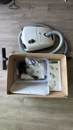 Sebo Airbelt E3 Premium Cannister Vacuum White