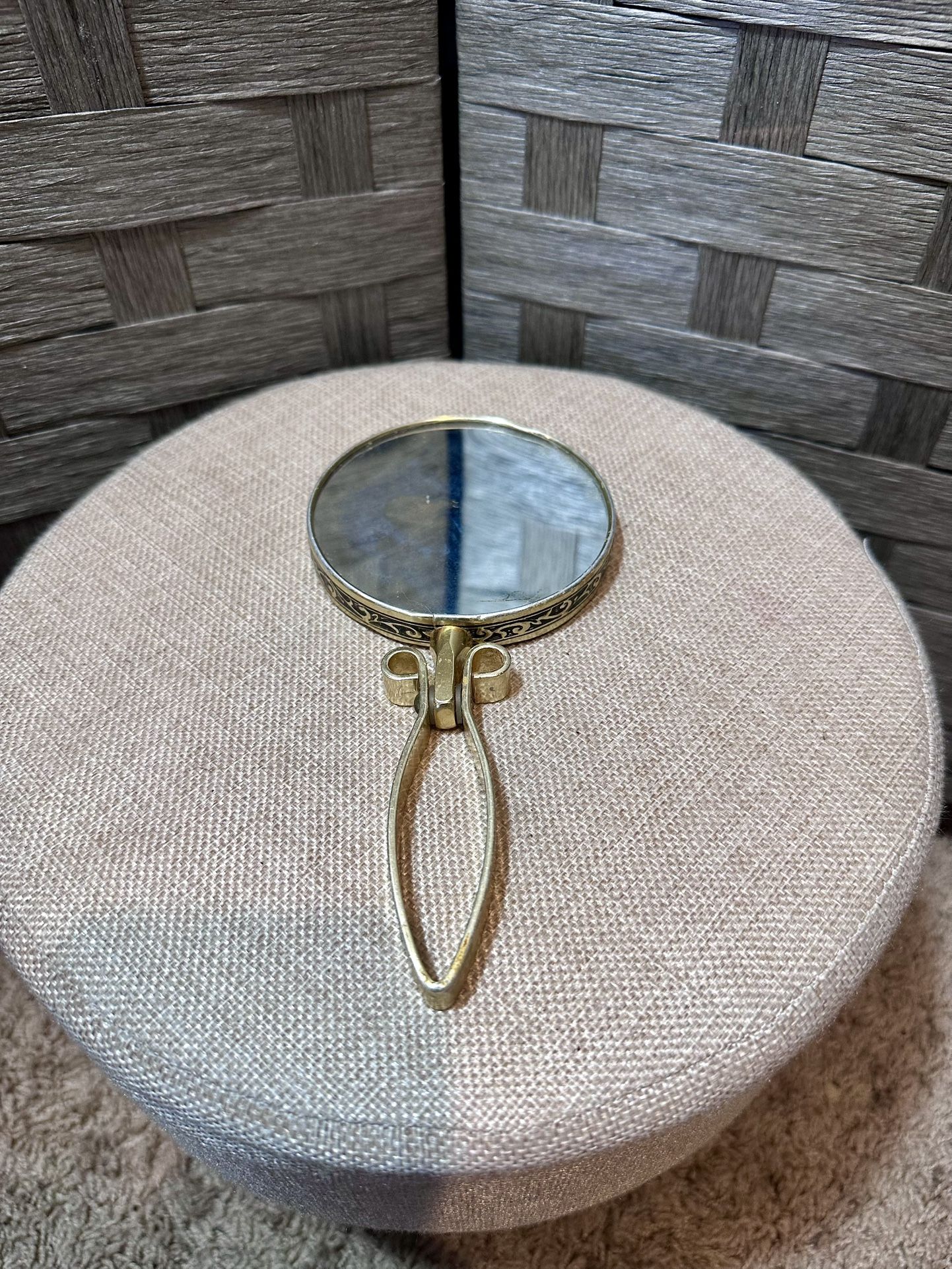 1920’s Double Sided Foldable Handheld Mirror
