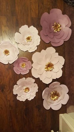 Paper flowers