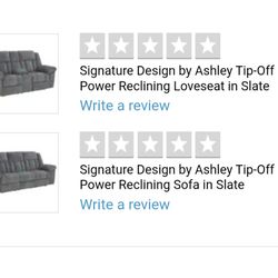 Loveseat 2pcs - $1,800 With Warranty 