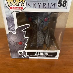 FUNKO POP  The Elder Scrolls V Skyrim Alduin #58 NEW