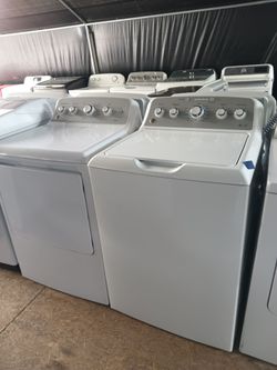 G/E washer and dryer set both works good 💯📌♦️2️⃣ months warranty 📌