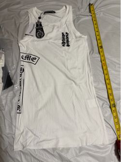White Chrome hearts dress