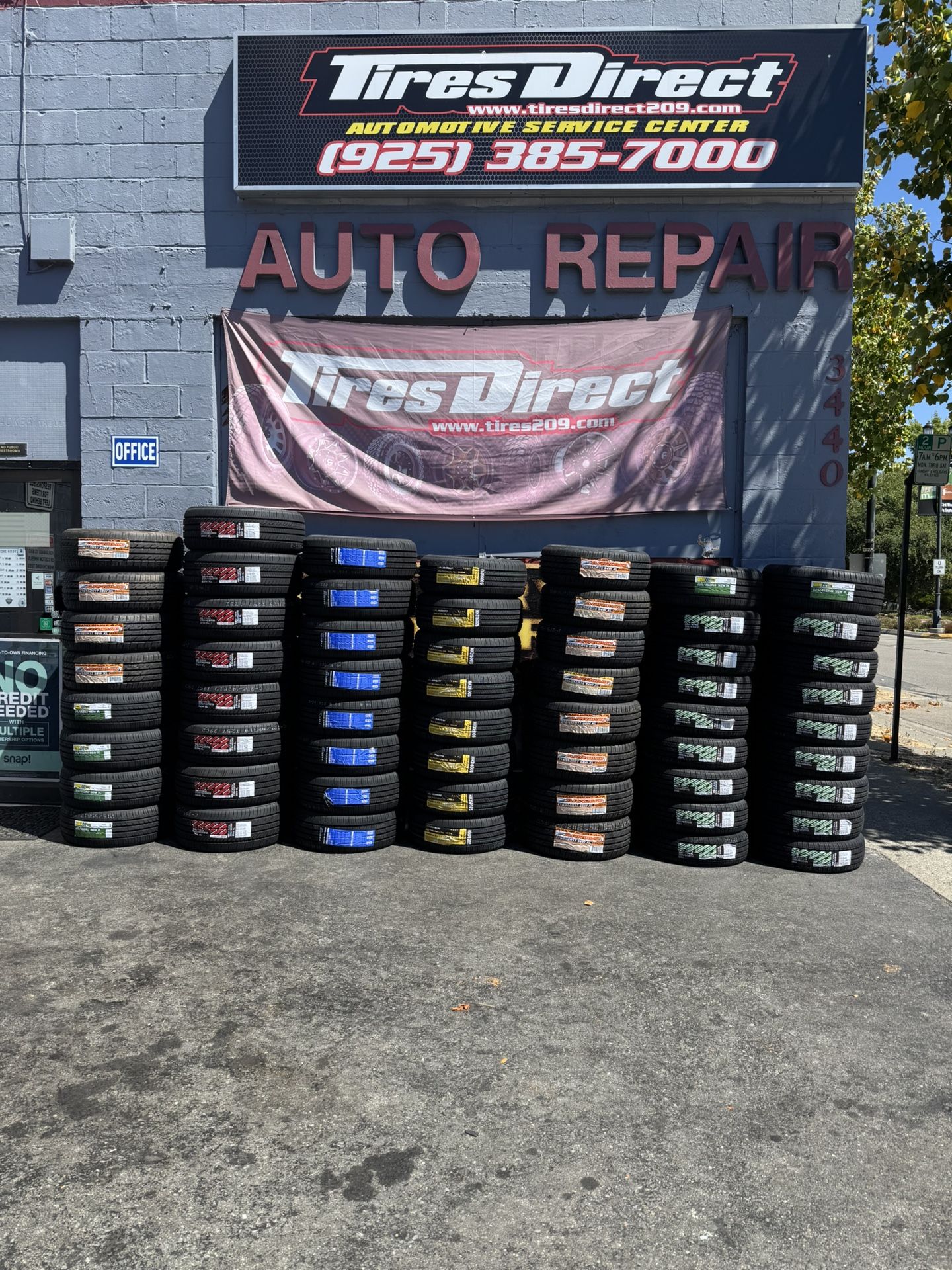 205-60-16 tires 65$ Each Lowest Price In Bay Area