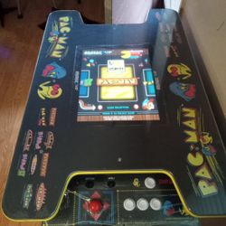 Pacman Cocktail Arcade Game 1up 