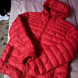 Red Polo Puffer 