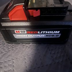 Milwaukee M18 6.0 Battery 
