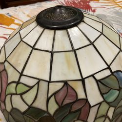 Stain glass lampshade
