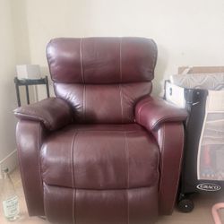 Leather Recliner 