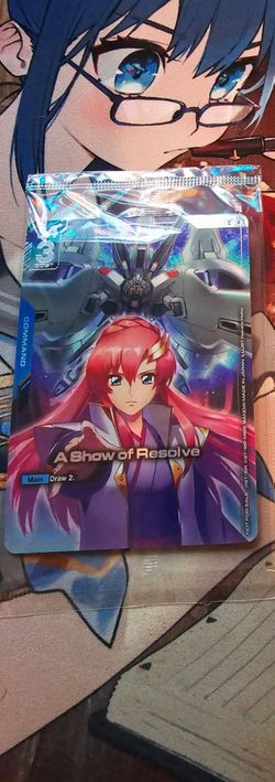 A Show of Resolve (1st Anniversary Event) - Gundam Promotional Card Sealed