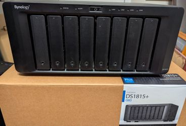 Synology DS1815+ 8 bay Diskless NAS in Original Box *Used*