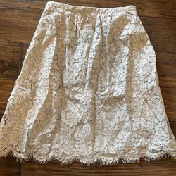 Beautiful Grey Lace Skirt 