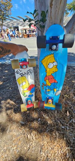 Bart Simpson Skateboards Vintage Pair