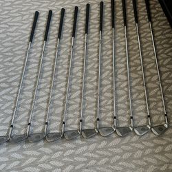 Golf Clubs - 10 Stainless Steel Irons