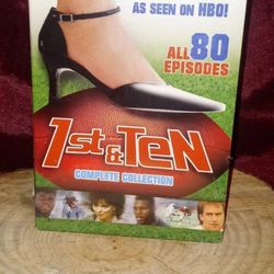 NWT HBO's Original Series "1st & Ten" The Complete Collection (DVD BOX SET) 