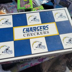 CHARGERS VS RAIDERS CHECKER GAME