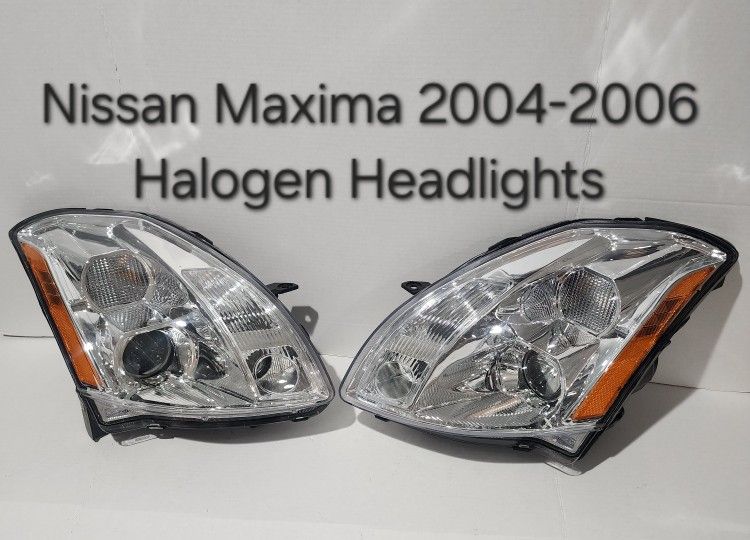 Nissan Maxima 2004-2006 Headlights 