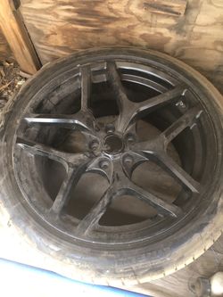 Camaro Rim And Tire