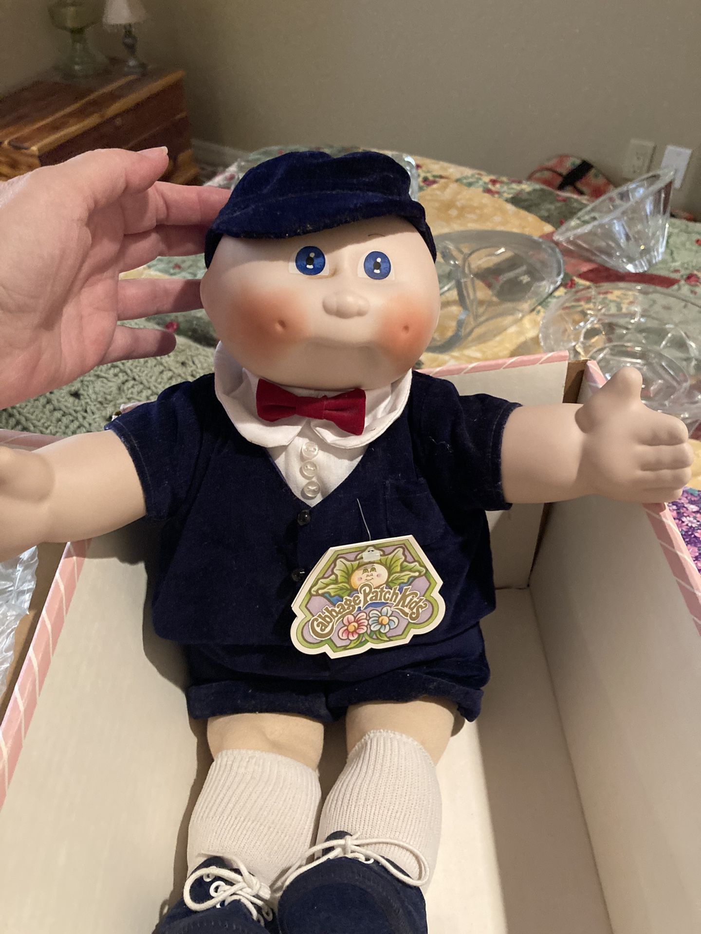 Porcelain Cabbage Patch - Jeffrey  Nicholas Doll