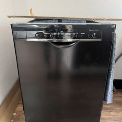 Bosch Black Dishwasher