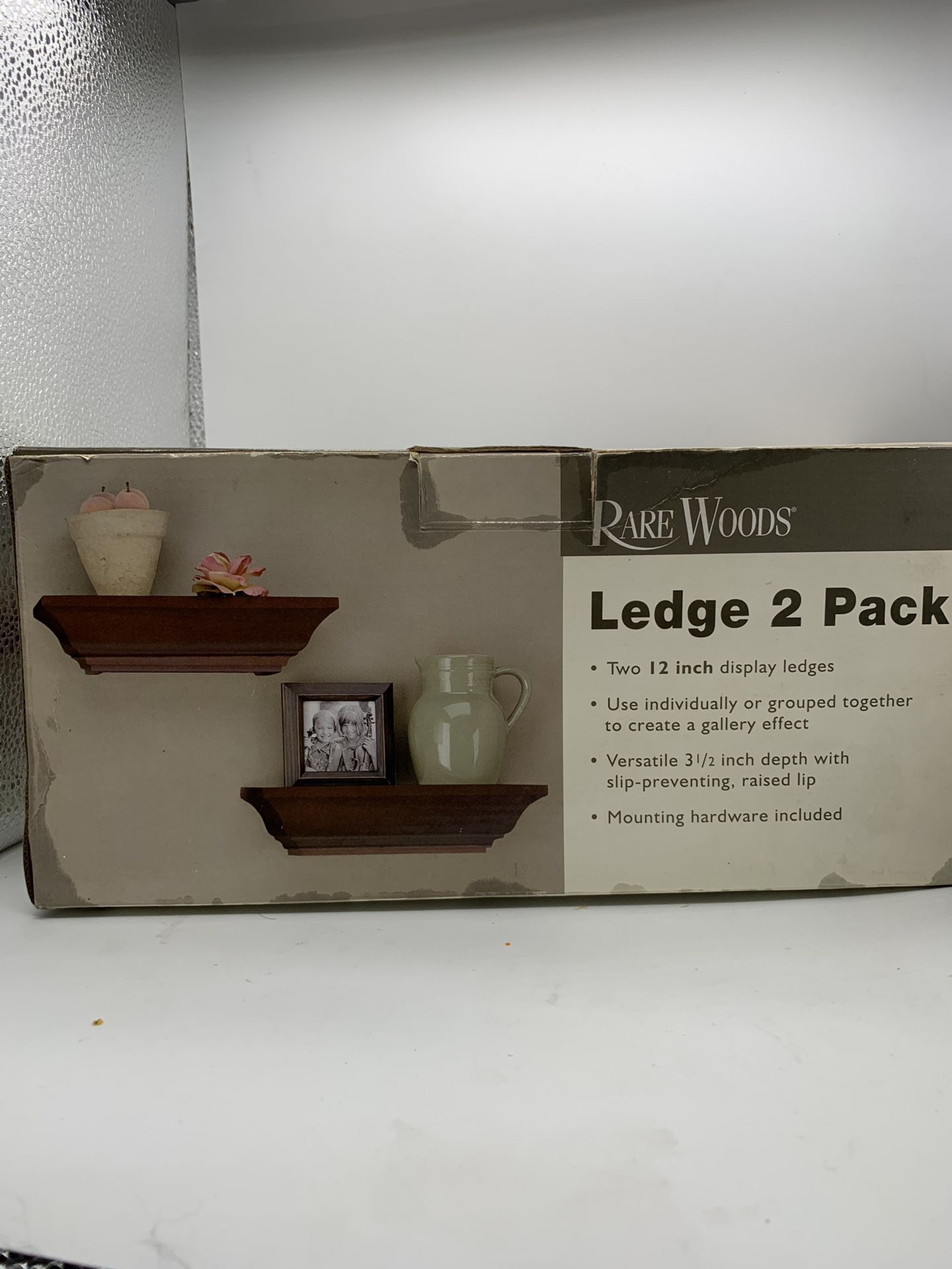 Rare wood ledge 2pack ,12inch