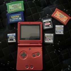 Pokemom Games And A Gameboy