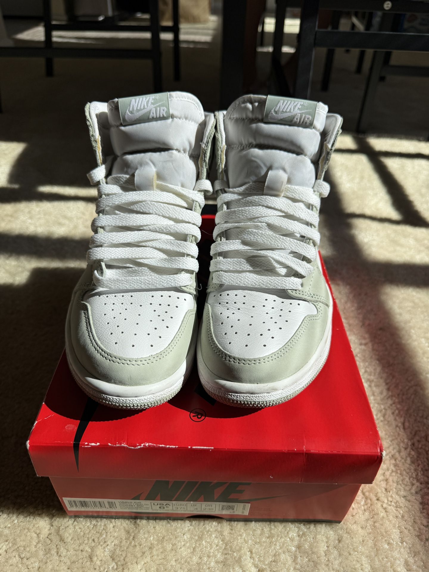 Jordan 1 Seafoam Size 6.5W
