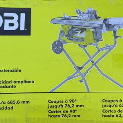 New ryobi  saw