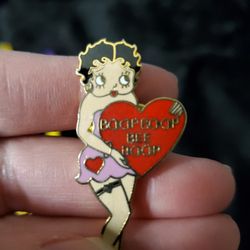 Enamel Betty Boop Pin