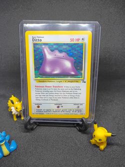 Pokemon 1999 holo ditto fossil lp