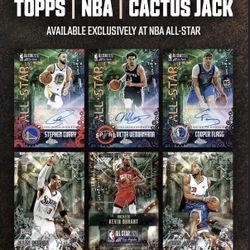 Cactus Jack NBA Topps Chrome Exclusive Box