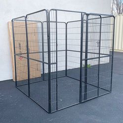 $180 (New in box) Heavy duty 5x5x5ft tall 8-panel pet playpen dog crate kennel exercise cage fence