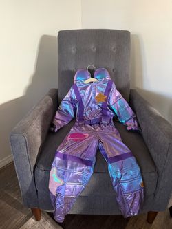 Kids Iridescent Astronaut Halloween Costume