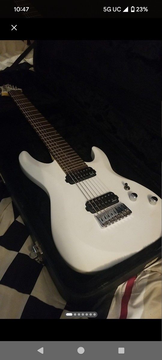 Schecter C-8 Deluxe 8 String Guitar