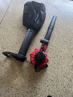 Leaf Blower And Vacuum Combination
