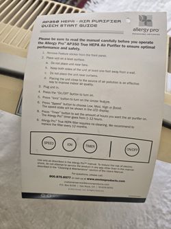 Envion,LLC Air Purifier  For Home HEPA