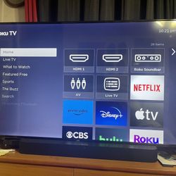 60” JVC ROKU TV