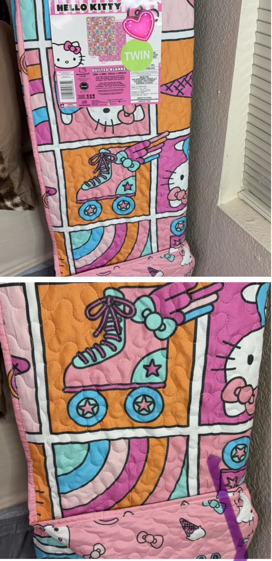 Hello Kitty Twin Comforter