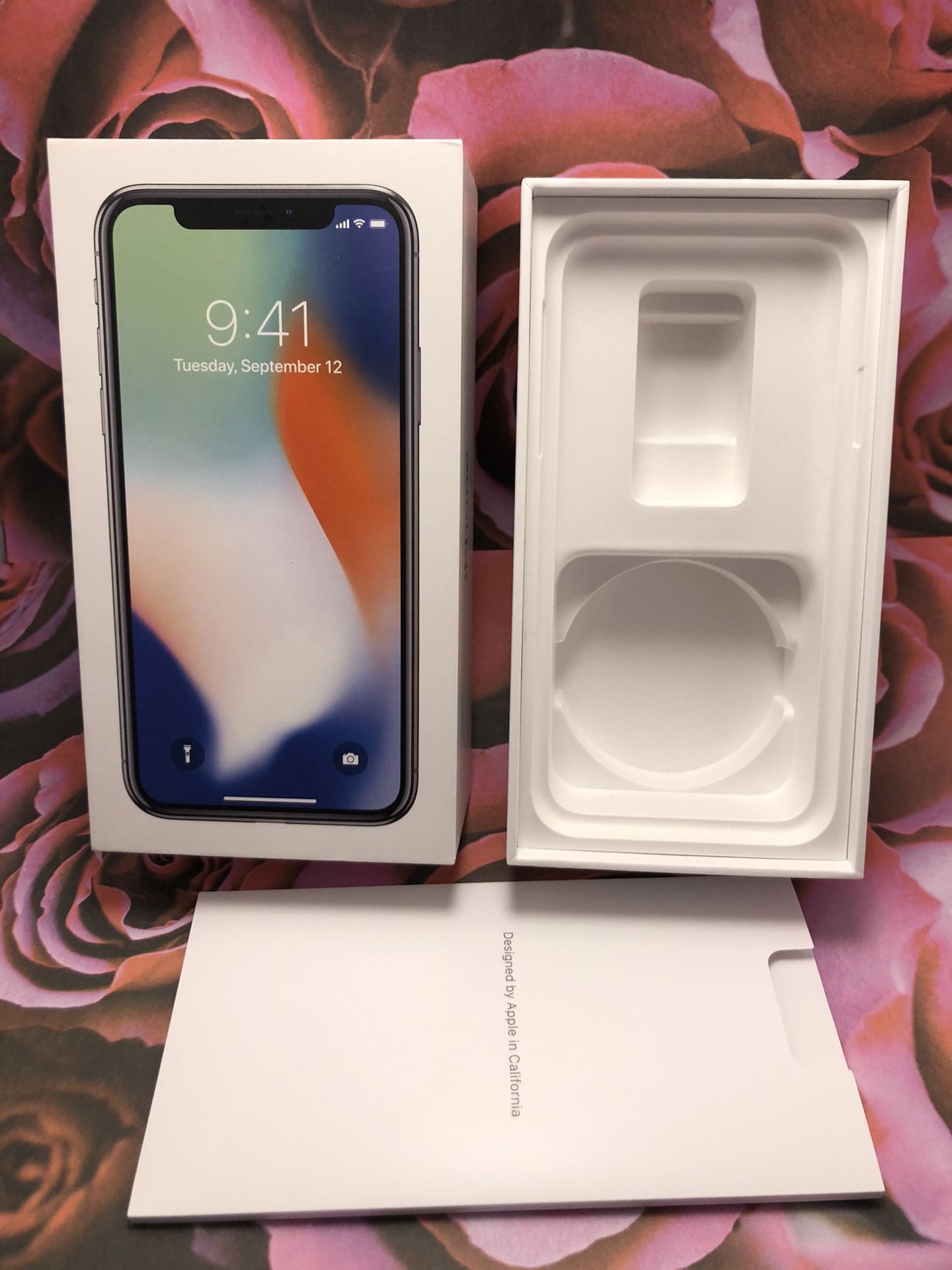iPhone X 10 empty box only