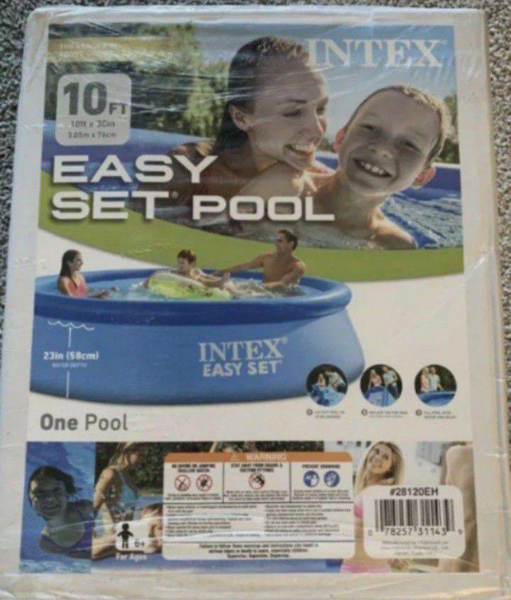 INTEX Easy Set Pool 10 ft X 30 inchs