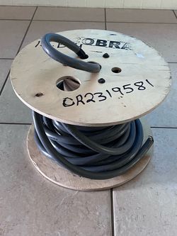 45ft Cobra Marine Wire 8awg/4 Round Grey