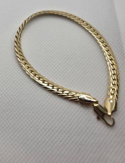 Manilla de oro laminado 14k