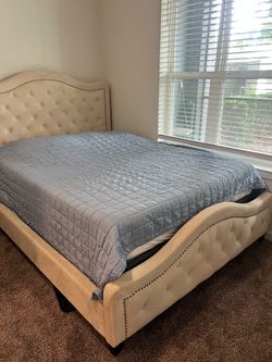 Queen bed frame