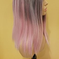 Short Pink Straight Wig