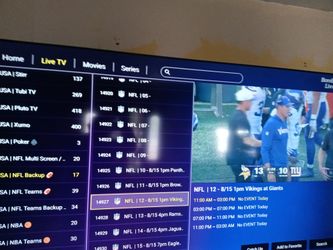 Cable tv box message for inf