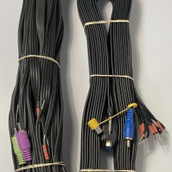 Bose Acoustimass 6 10 15 series I II III IV 5.1 Subwoofer link Cable Wires  (#919)